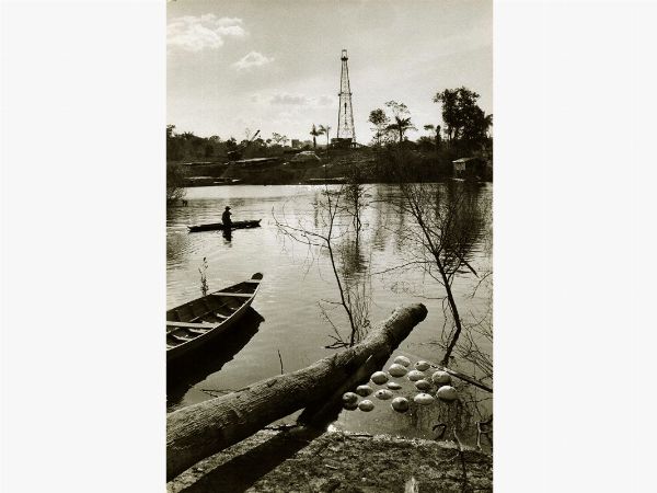 Ren Burri : Paesaggio fluviale Brasile 1978  - Asta Fotografie tra Ottocento e Novecento - Associazione Nazionale - Case d'Asta italiane