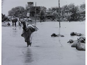 Santosh Basak - Alluvione a Calcutta 1978