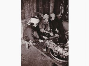 Marita Wikander - Lavoratori bambini e Donne in cucina, Cambogia 1978
