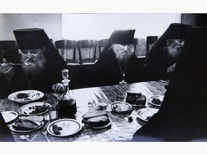 Mario Caio Garrubba - Refettorio dei monaci ortodossi 1971