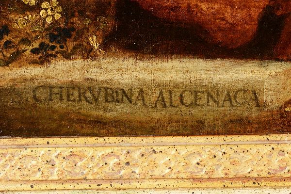 Bassano Leandro : Ges in preghiera nell'orto del Getsemani  - Asta Antiquariato e dipinti - IV - Asta a Tempo - Associazione Nazionale - Case d'Asta italiane