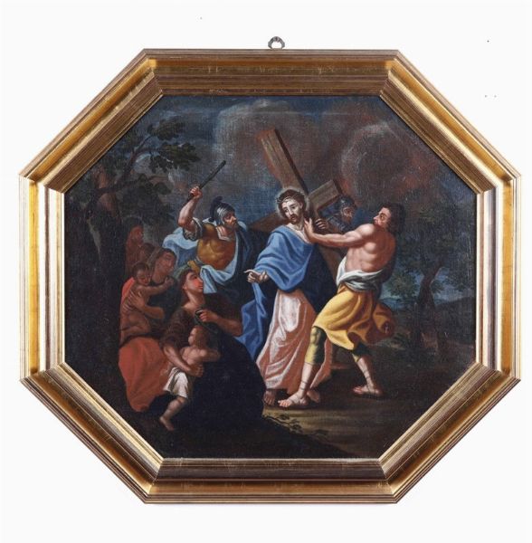Via Crucis  - Asta Antiquariato e dipinti - IV - Asta a Tempo - Associazione Nazionale - Case d'Asta italiane