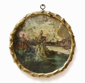 Mariani Pompeo : Pompeo Mariani (1857 - 1927)  - Asta Antiquariato e dipinti - IV - Asta a Tempo - Associazione Nazionale - Case d'Asta italiane