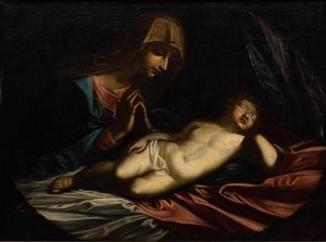 Reni Guido - Madonna con Bambino dormiente