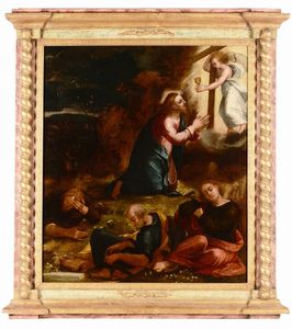 Bassano Leandro - Ges in preghiera nell'orto del Getsemani