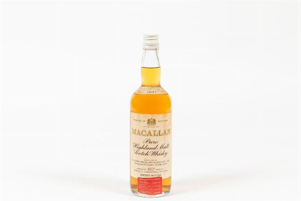 Macallan, Pure Highland Scotch Whisky  - Asta Vini Pregiati e da Collezione - Associazione Nazionale - Case d'Asta italiane