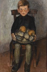 De Salvo Giovanni Battista - Gioachino con cesto di patate, 1937