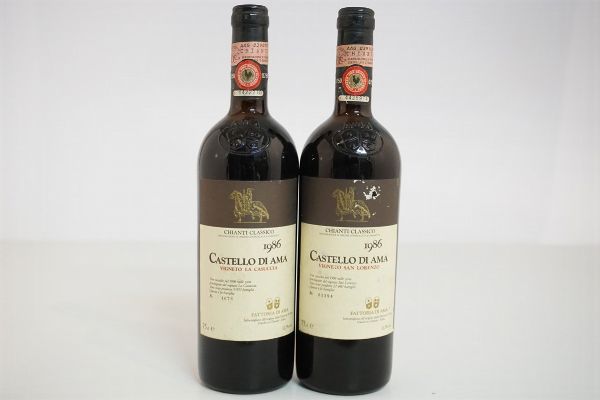 Selezione Castello di Ama 1986  - Asta ASTA A TEMPO | Smart Wine - Associazione Nazionale - Case d'Asta italiane