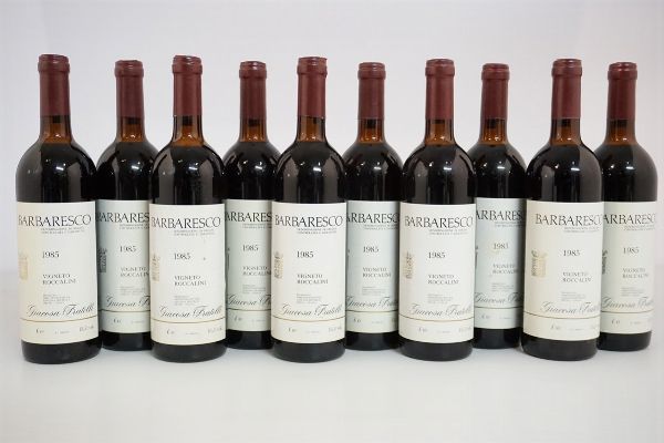 Barbaresco Vigneto Roccalini Giacosa Fratelli 1985  - Asta ASTA A TEMPO | Smart Wine - Associazione Nazionale - Case d'Asta italiane