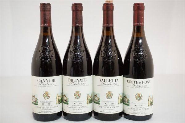 Selezione Barolo Marchesi di Barolo 1985  - Asta ASTA A TEMPO | Smart Wine - Associazione Nazionale - Case d'Asta italiane