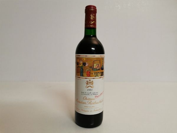 Château Mouton Rothschild 1991  - Asta ASTA A TEMPO | Smart Wine - Associazione Nazionale - Case d'Asta italiane