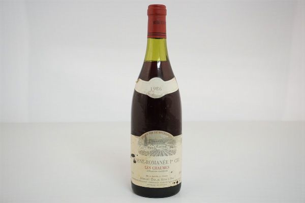 Vosne-Romanée Les Chaumes Domaine Daniel Rion & Fils 1986  - Asta ASTA A TEMPO | Smart Wine - Associazione Nazionale - Case d'Asta italiane