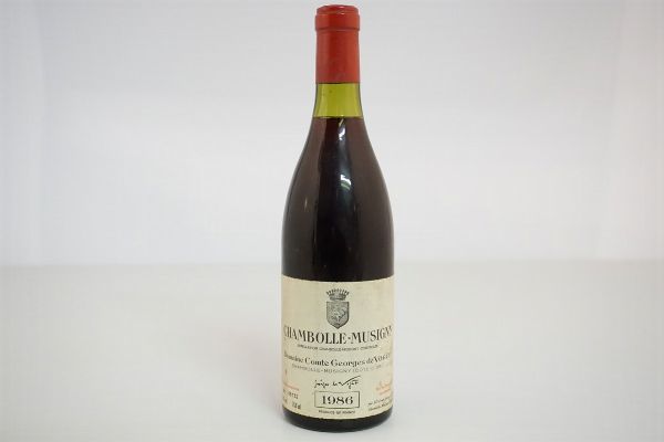 Chambolle Musigny Domaine Comte Georges de Vogüé 1986  - Asta ASTA A TEMPO | Smart Wine - Associazione Nazionale - Case d'Asta italiane