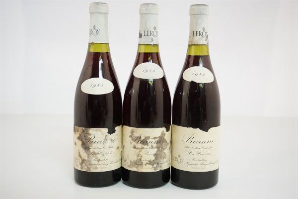 Beaune Les Perrières Domaine Leroy Negociant 1985  - Asta ASTA A TEMPO | Smart Wine - Associazione Nazionale - Case d'Asta italiane