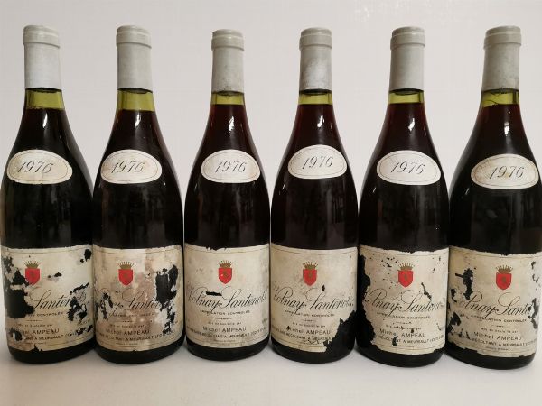 Volnay Santenots Domaine Michel Ampeau 1976  - Asta ASTA A TEMPO | Smart Wine - Associazione Nazionale - Case d'Asta italiane