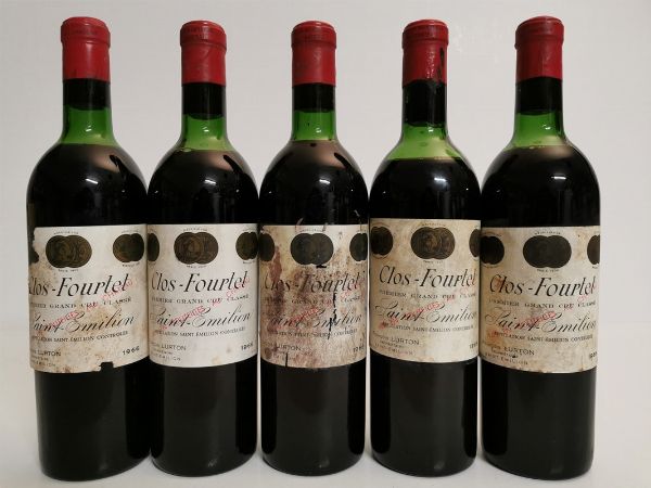 Château Clos Fourtet 1966  - Asta ASTA A TEMPO | Smart Wine - Associazione Nazionale - Case d'Asta italiane