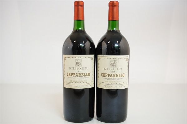 Cepparello Isole e Olena 1993  - Asta ASTA A TEMPO | Smart Wine - Associazione Nazionale - Case d'Asta italiane