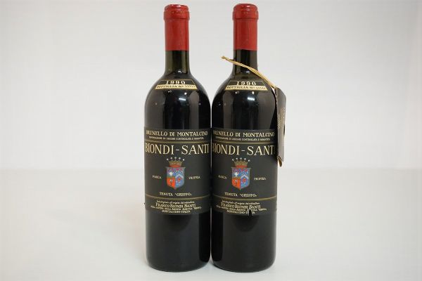 Brunello di Montalcino Biondi Santi 1990  - Asta ASTA A TEMPO | Smart Wine - Associazione Nazionale - Case d'Asta italiane