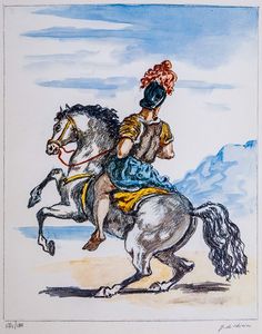 Giorgio de Chirico - Il Cavaliere solitario