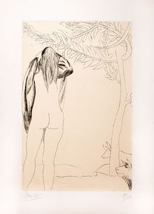 Giacomo Manz - Nudo e albero