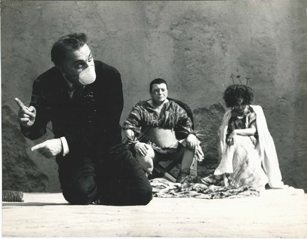 Federico Fellini dirige Satyricon  - Asta Ciak si gira! Scatti da una storia del cinema | Asta a Tempo - Associazione Nazionale - Case d'Asta italiane