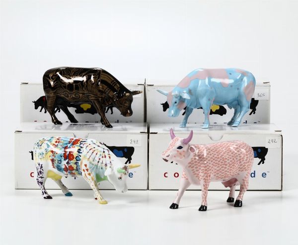 Cow parade  - Asta Rari e curiosi oggetti da una collezione romana | Asta a Tempo - Associazione Nazionale - Case d'Asta italiane