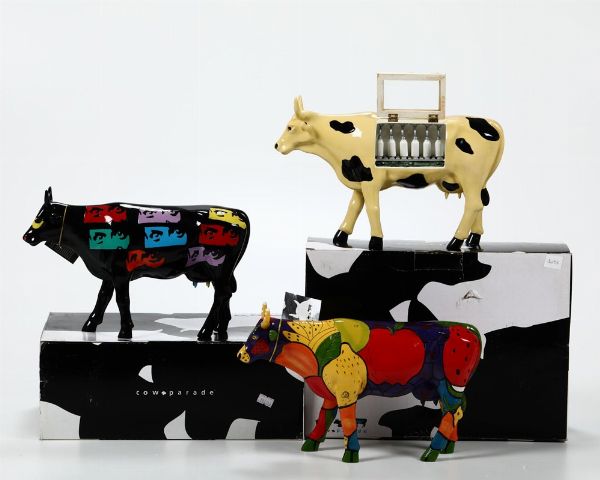 Cow parade  - Asta Rari e curiosi oggetti da una collezione romana | Asta a Tempo - Associazione Nazionale - Case d'Asta italiane