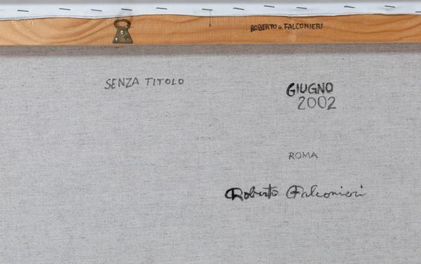 Falconieri Roberto : Tre cipressi, 2002  - Asta Rari e curiosi oggetti da una collezione romana | Asta a Tempo - Associazione Nazionale - Case d'Asta italiane