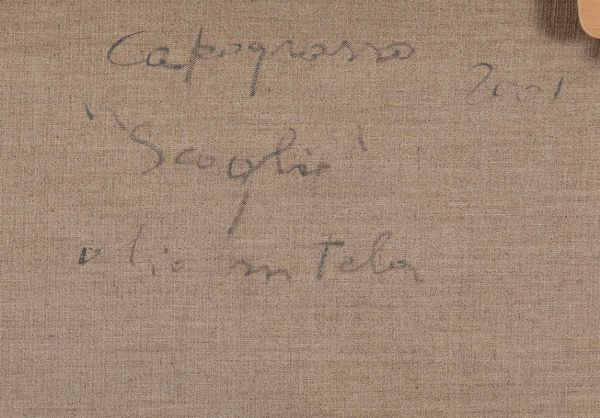 Capogrosso Pietro : Scogli, 2001  - Asta Rari e curiosi oggetti da una collezione romana | Asta a Tempo - Associazione Nazionale - Case d'Asta italiane