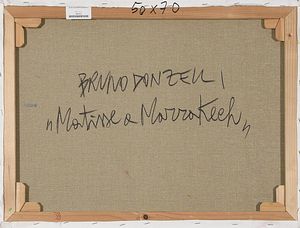 Bruno Donzelli : Matisse a Marrakesh  - Asta ASTA A TEMPO DI ARTE MODERNA E CONTEMPORANEA - Associazione Nazionale - Case d'Asta italiane