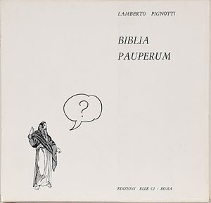 LAMBERTO PIGNOTTI - Biblia Pauperum