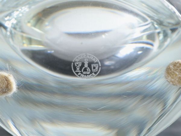 Vaso di design in cristallo, Baccarat  - Asta Arredi, Dipinti Antichi, Argenti e Curiosit da un appartamento fiorentino - Associazione Nazionale - Case d'Asta italiane