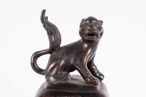 Arte Cinese : Incensiere in bronzo Cina, XIX secolo  - Asta ASTA 290 - ARTE ORIENTALE (ONLINE) - Associazione Nazionale - Case d'Asta italiane