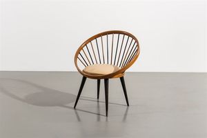 YNGVE EKSTROM - Sedia mod. Circle Chair