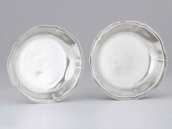 Due ciotole in argento 950. Suzuyo, Giappone XX secolo  - Asta Argenti | Asta a Tempo - Associazione Nazionale - Case d'Asta italiane
