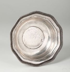 Ciotolina in argento, USA seconda met del XX secolo  - Asta Argenti | Asta a Tempo - Associazione Nazionale - Case d'Asta italiane