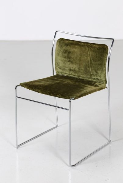 TAKAHAMA KAZUHIDE (n. 1930) : Quattro sedie modello Tulu, produzione GAVINA, 1969. (4)  - Asta ASTA 291 - DESIGN (online) - Associazione Nazionale - Case d'Asta italiane