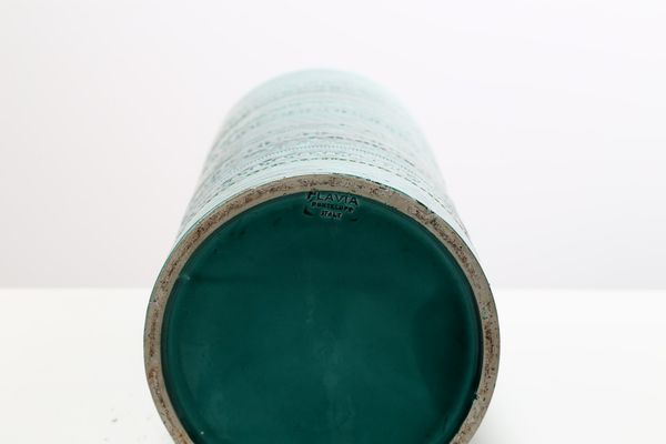 LONDI ALDO (1911 - 2003) : Grande vaso portaombrelli serie Flavia, produzione Bitossi, anni '60.  - Asta ASTA 291 - DESIGN (online) - Associazione Nazionale - Case d'Asta italiane
