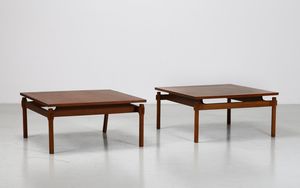 PARISI ICO (1916 - 1996) - Coppia di tavolini modello 748, produzione Figli di Amedeo Cassina, 1960. (2)
