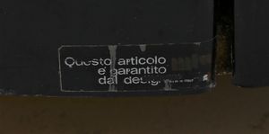 SALOCCHI CLAUDIO (1934 - 2009) : (attribuito) Mobile bar anni '70.  - Asta ASTA 291 - DESIGN (online) - Associazione Nazionale - Case d'Asta italiane