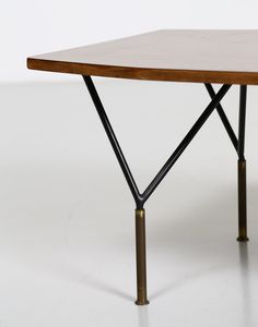 DE CARLI CARLO (1910 - 1999) : (attribuito)Tavolino da salotto anni '50.  - Asta ASTA 291 - DESIGN (online) - Associazione Nazionale - Case d'Asta italiane