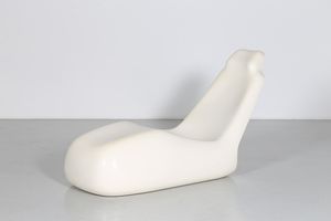 ROSSELLI ALBERTO (1921 - 1976) : Chaise longue modello Moby Dick, produzione Saporiti,1969.  - Asta ASTA 291 - DESIGN (online) - Associazione Nazionale - Case d'Asta italiane