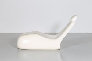 ROSSELLI ALBERTO (1921 - 1976) : Chaise longue modello Moby Dick, produzione Saporiti,1969.  - Asta ASTA 291 - DESIGN (online) - Associazione Nazionale - Case d'Asta italiane