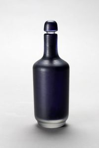 VENINI PAOLO (1895 - 1959) - Bottiglia modello 4588, produzione Venini, 1957.
