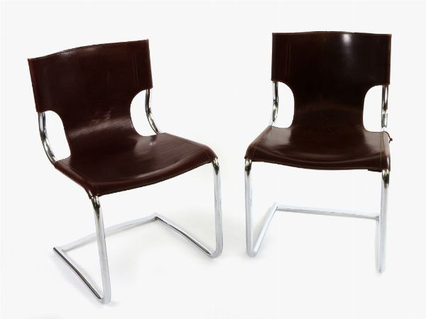 Serie di quattro sedie di design  - Asta Arte Moderna e Contemporanea - Arredi di Design - Associazione Nazionale - Case d'Asta italiane