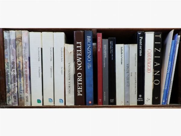 Lotto di libri d'arte  - Asta Arte Moderna e Contemporanea - Arredi di Design - Associazione Nazionale - Case d'Asta italiane