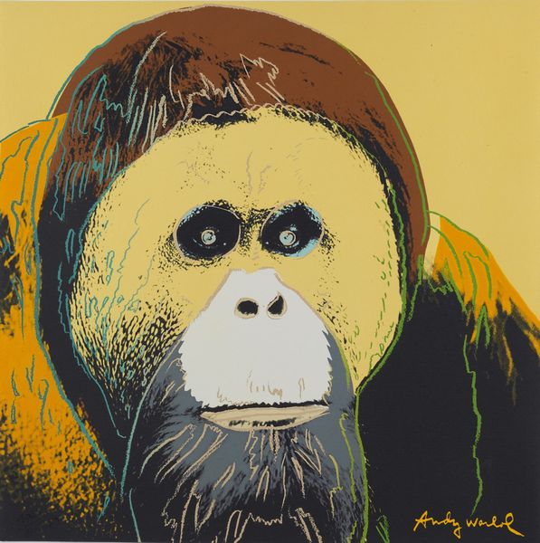 WARHOL ANDY (1928 - 1987) : Orangutan.  - Asta ASTA 292 - ARTE MODERNA (VIRTUALE) - Associazione Nazionale - Case d'Asta italiane