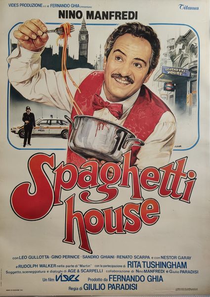 TITANUS  (n. 1904) : Spaghetti house.  - Asta ASTA 292 - ARTE MODERNA (VIRTUALE) - Associazione Nazionale - Case d'Asta italiane
