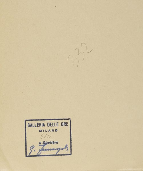 MELONI GINO (1905 - 1989) : Lotto composto da n.4 opere.  - Asta ASTA 292 - ARTE MODERNA (VIRTUALE) - Associazione Nazionale - Case d'Asta italiane