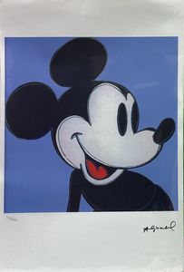 WARHOL ANDY (1928 - 1987) - Mickey Mouse.